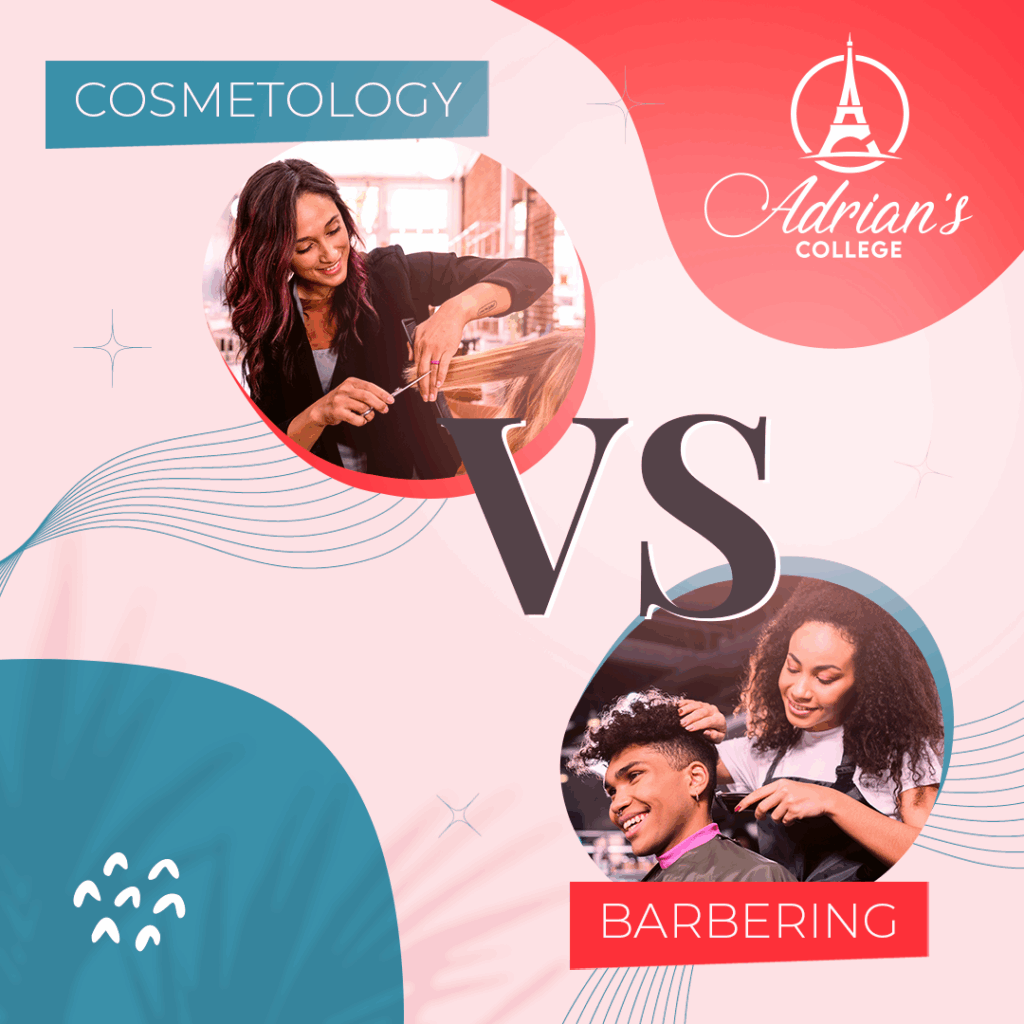 cosmetology vs barbering